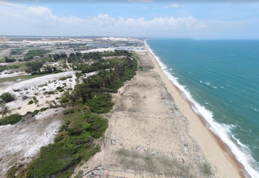 Bán 3690m2 đất biển Hoà Thắng cách biển 200m tmdv, giá 1.4 tr/m2