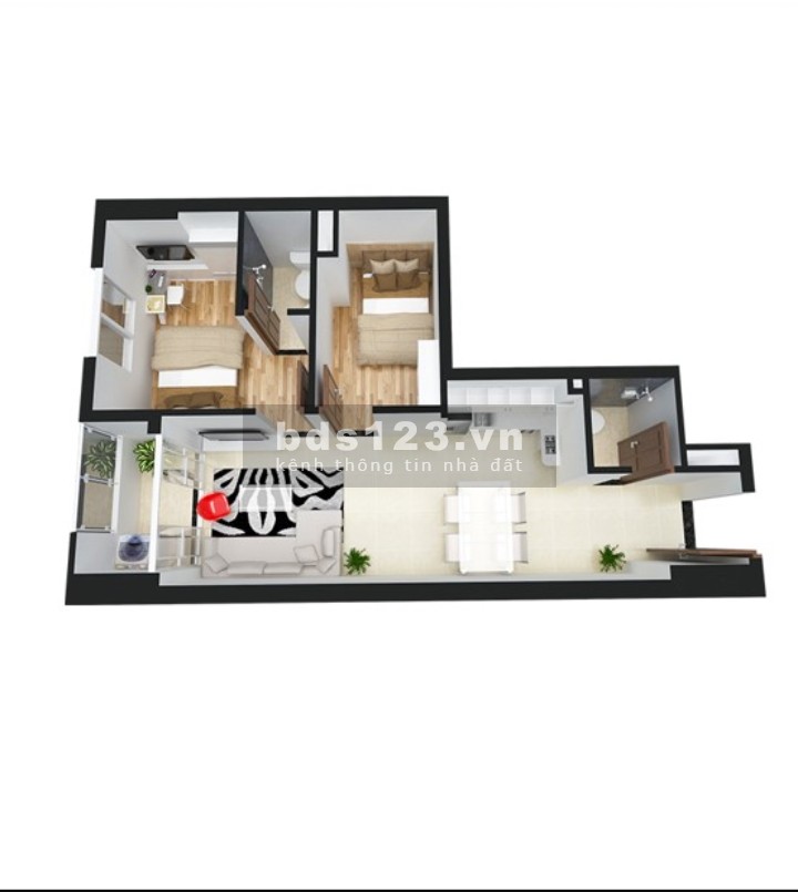 Chuyên cho thuê căn hộ Prosper Plaza DT 50m2 ~70m2 , 2 phòng ngủ giá thuê chỉ từ 6tr