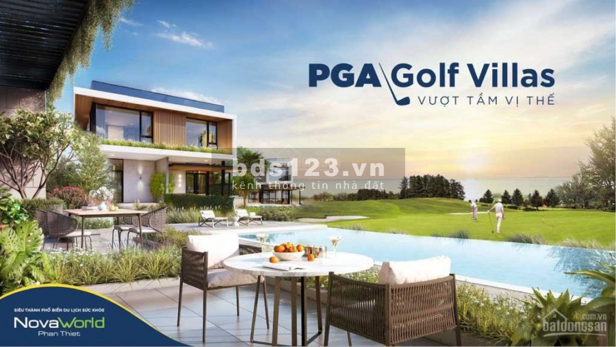 MỞ BÁN BIỆT THỰ BIỂN PGA GOLF VILLAS NOVAWOLD PHAN THIẾT- SIÊU PHẨM DUY NHẤT TẠI VIỆT NAM. GIÁ CHỈ 40TRIỆU/M2. LIÊN HỆ 0912195426
