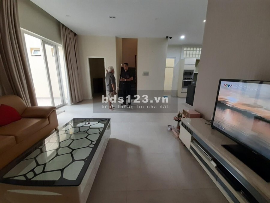 CHO THUÊ VILLA 200M2 TRỆT 2 LẦU 4PN CÓ NTCB BÌNH AN QUẬN 2