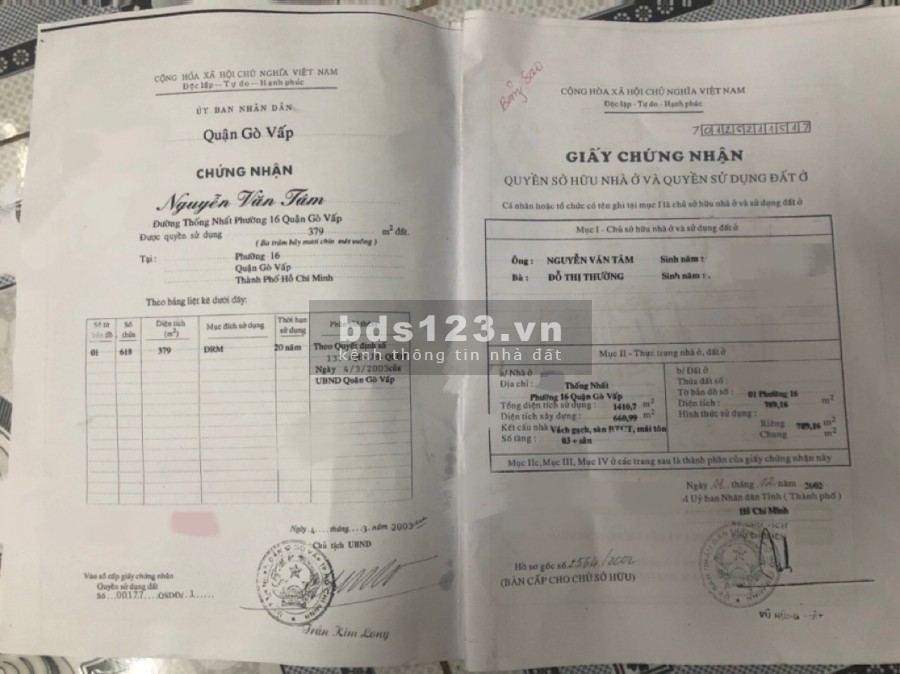 Chính chủ bán đất 1200m2, thổ cư 100%