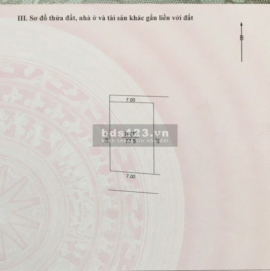 CHÍNH CHỦ BÁN 77.5M ĐẤT THỔ CƯ XÓM 3, NGUYÊN KHÊ, ĐÔNG ANH, HÀ NỘI