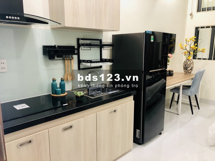 Cho thuê Căn hộ mini studio thiết kế thông minh - full nội thất gần chợ Bà Chiểu