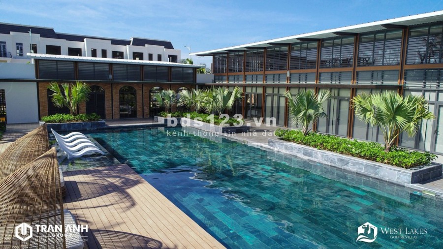 Cơ hội đầu tư sinh lợi x2 x3 với biệt thự nghỉ dưỡng view sân golf 27 lỗ cách Củ Chi 1 bước chân