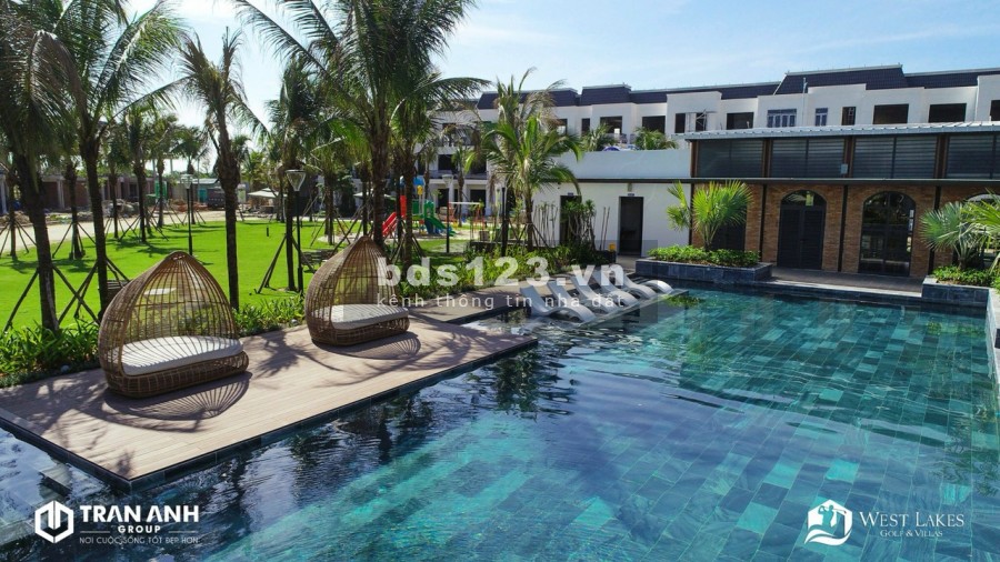 Cơ hội đầu tư sinh lợi x2 x3 với biệt thự nghỉ dưỡng view sân golf 27 lỗ cách Củ Chi 1 bước chân