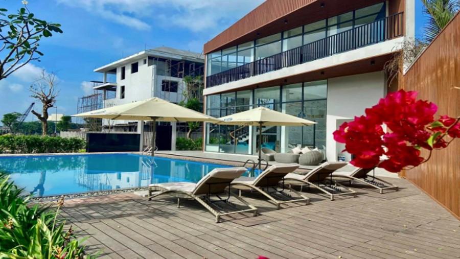 Thanh toán 960tr nhận ngay nhà phố ven sông Vàm Cỏ trung tâm Bến Lức, Long an, 1 trệt 2 lầu , sân thượng.