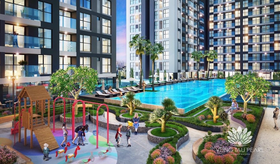 Bán căn hộ 1 pn tầng Skybar Vũng Tàu Pearl tầng 33 giá 2 tỷ2
