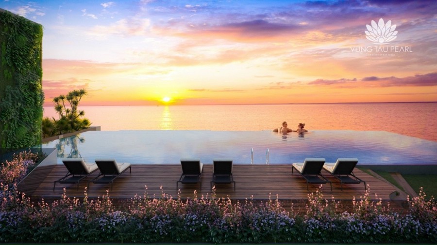 Bán căn hộ 1 pn tầng Skybar Vũng Tàu Pearl tầng 33 giá 2 tỷ2