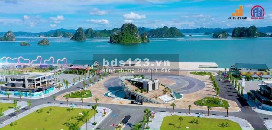 Mở bán liền kề mặt biển phương Đông Vân Đồn ngay mặt đường to, cạnh bãi tắm