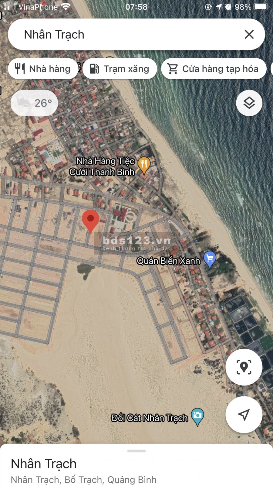 Đất hiếm ngay phía biển ngay khu đô thị mới Gosabe City
