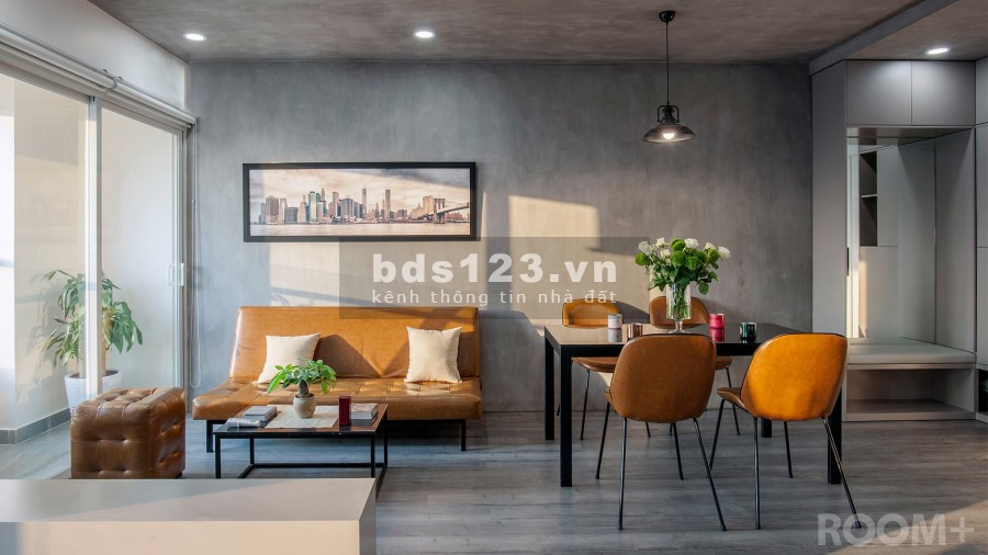 Căn hộ 2PN2WC full nội thất chung cư Terra Royal quận 3 giá 21tr/th bao phí, cáp nét, nước,lầu cao view siêu đẹp