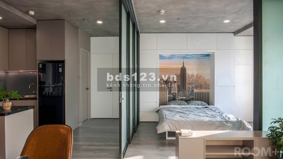 Căn hộ 2PN2WC full nội thất chung cư Terra Royal quận 3 giá 21tr/th bao phí, cáp nét, nước,lầu cao view siêu đẹp