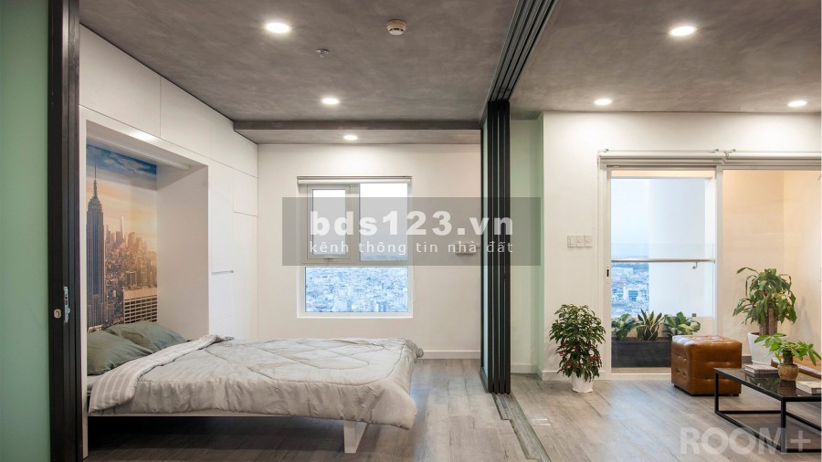 Căn hộ 2PN2WC full nội thất chung cư Terra Royal quận 3 giá 21tr/th bao phí, cáp nét, nước,lầu cao view siêu đẹp