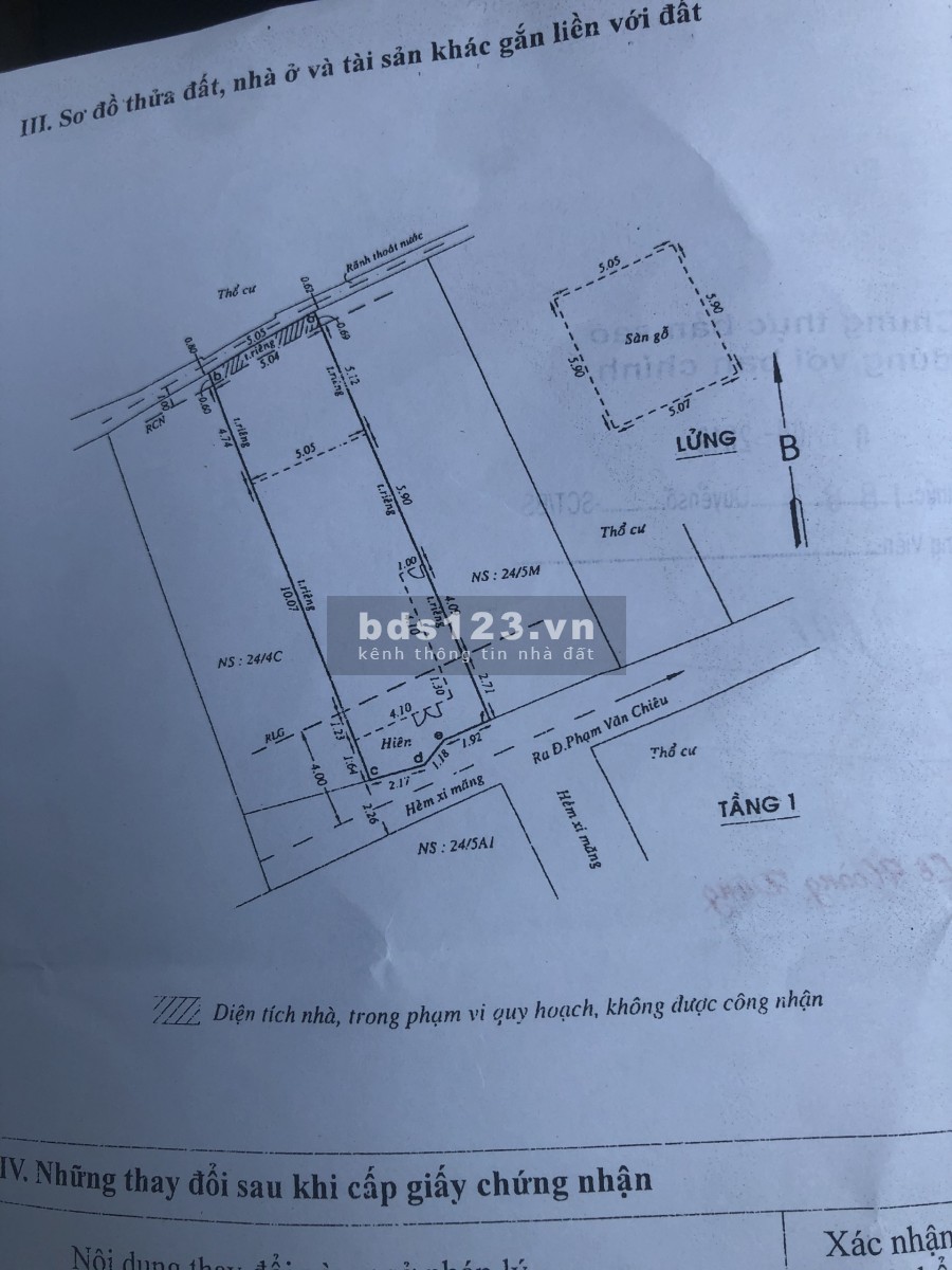 4.7 tỷ 90m2 5x19 vuông vức chỉ hơn 50tr/m2 giá hiếm khu vực