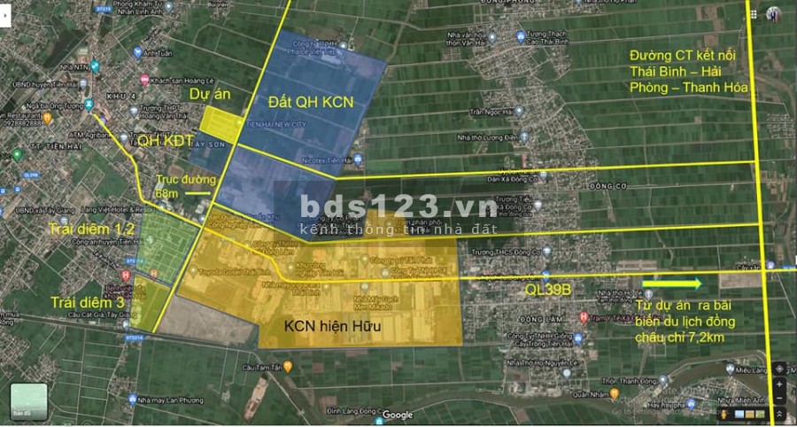 Tôi cần bán đất nền Star city Tiền Hải Thái Bình - giá siêu rẻ cạnh Trái Diêm 1