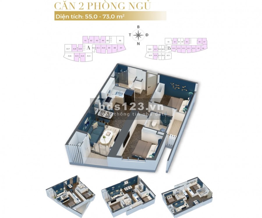 I-Tower Quy Nhơn Sổ hồng vĩnh viễn Một bước chân ngàn tiện ích bàn giao đầy đủ nội thất