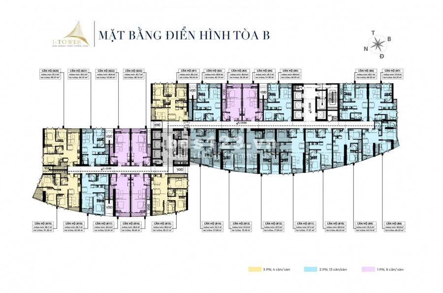 I-Tower Quy Nhơn Sổ hồng vĩnh viễn Một bước chân ngàn tiện ích bàn giao đầy đủ nội thất