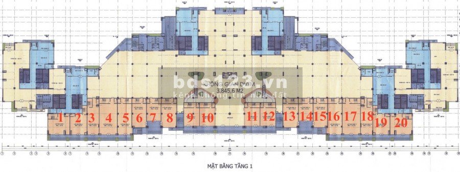 Bán shophouse Udic Westlake mặt đường Võ Chí Công 60tr/m2