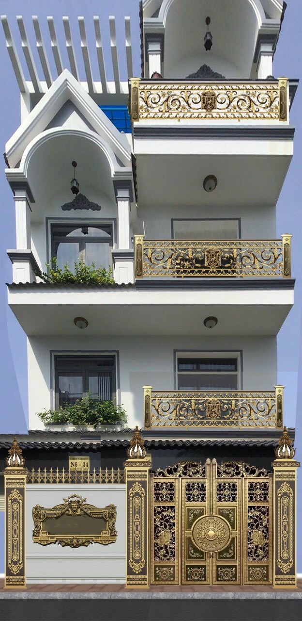 Nhà Phố cao cấp đường N6-29 Khu Anh Tuấn,Huỳnh Tấn Phát,Nhà Bè