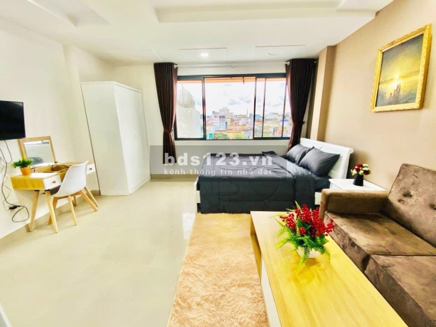 Cho thuê căn hộ full nội thất 35m2 cửa sổ lớn Trần Quang Diệu quận 3