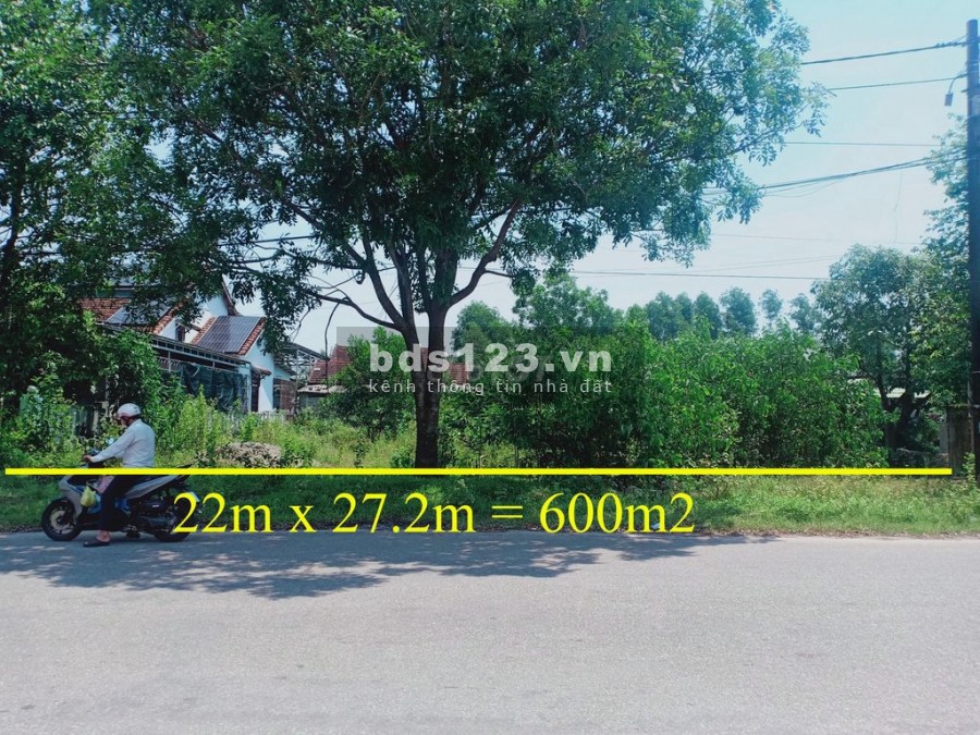 Bán Đất MT Đường Văn Lang 26m, huyện Phong Điền, Thừa Thiên Huế ( 600m2 )