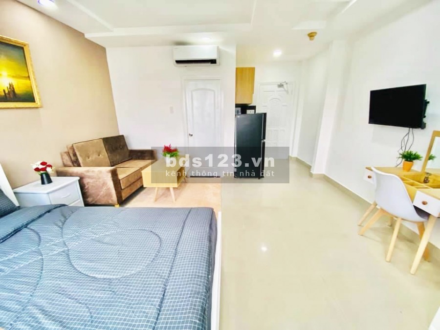 Cho thuê căn hộ full nội thất 35m2 cửa sổ lớn Trần Quang Diệu quận 3