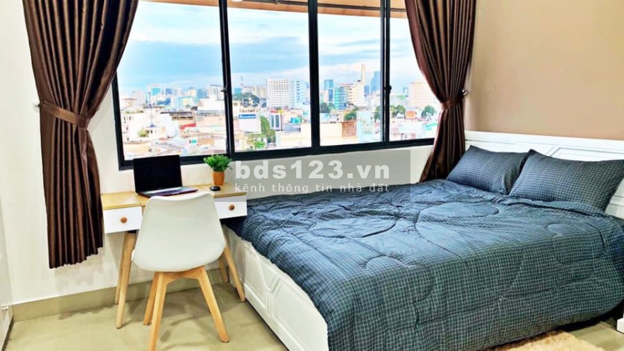 Cho thuê căn hộ full nội thất 35m2 cửa sổ lớn Trần Quang Diệu quận 3