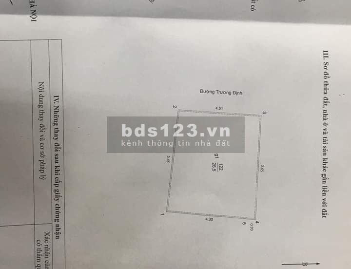 MẶT PHỐ LÔ GÓC KINH DOANH KHỦNG TRƯƠNG ĐỊNH HAI BÀ TRƯNG CHỈ NHỈNH 6 TỶ