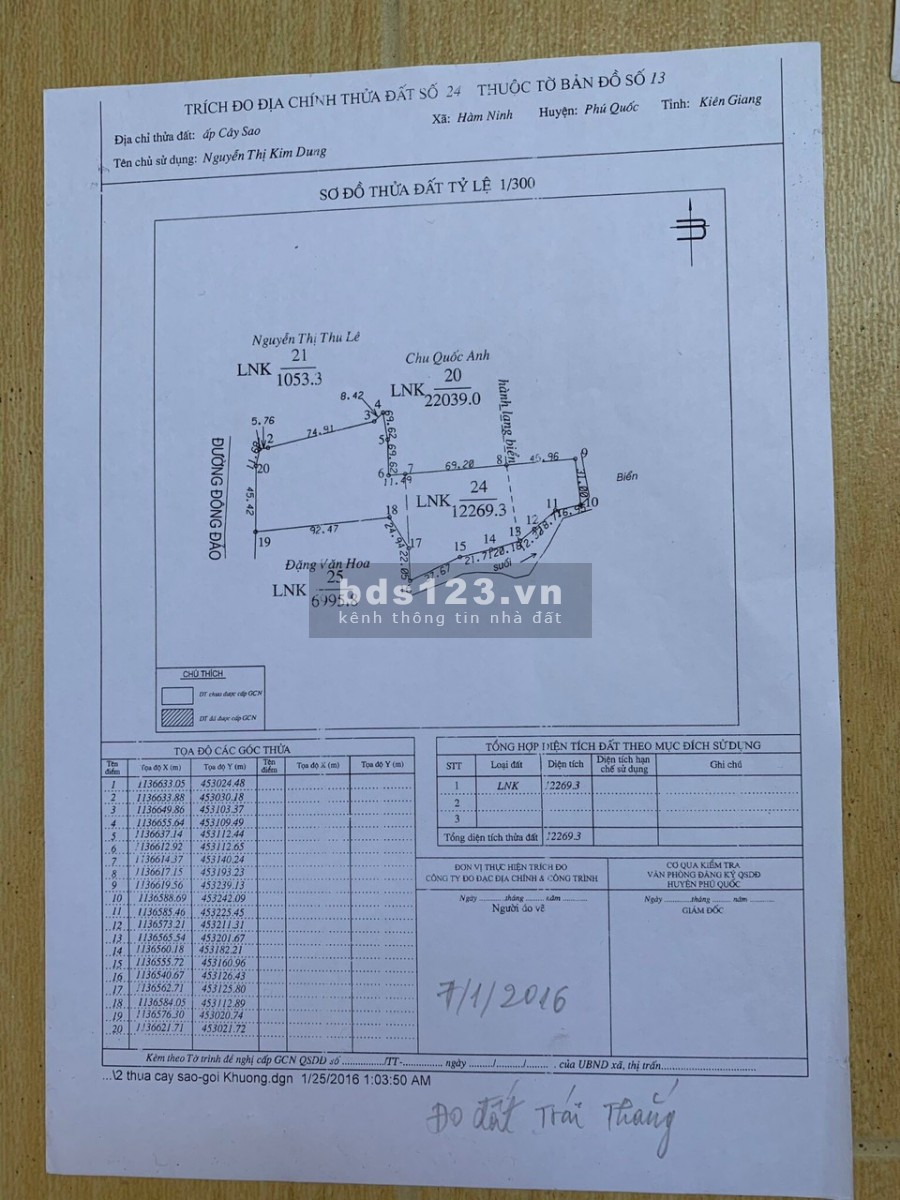 1,2ha Mặt Tiền - Mặt Biển Cây Sao Giá Chưa Đến 5tr/m2