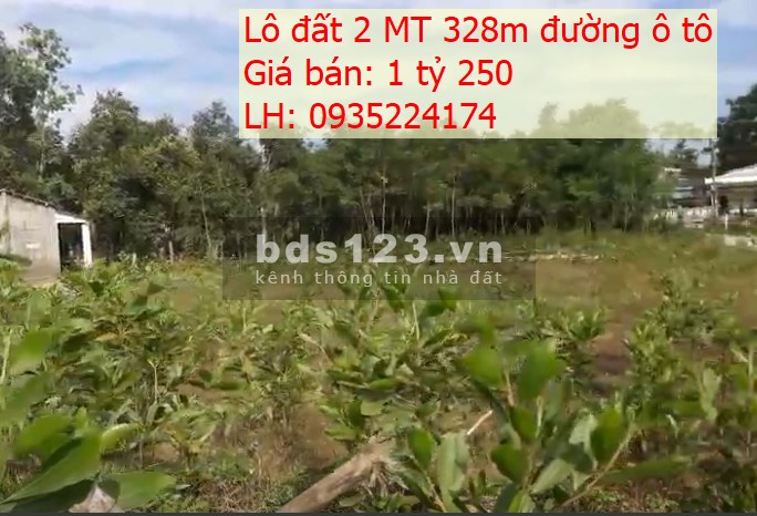 Bán lô đất 2 MT xây nhà vườn Hòa Vang đẹp đầy đủ tiện ích