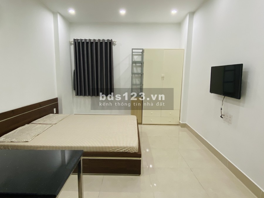 Căn Studio rộng - sáng - thoáng mát đầy đủ nội thất, giá chủ nhà.