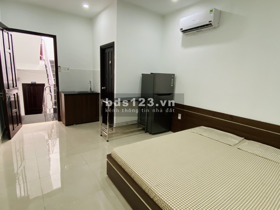Căn Studio rộng - sáng - thoáng mát đầy đủ nội thất, giá chủ nhà.