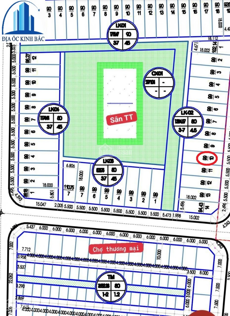 Lô siêu VIP nằm ở trung tâm D/A Khu Đô Thị Mới An Bình Trần Xá - giá 2x/m2