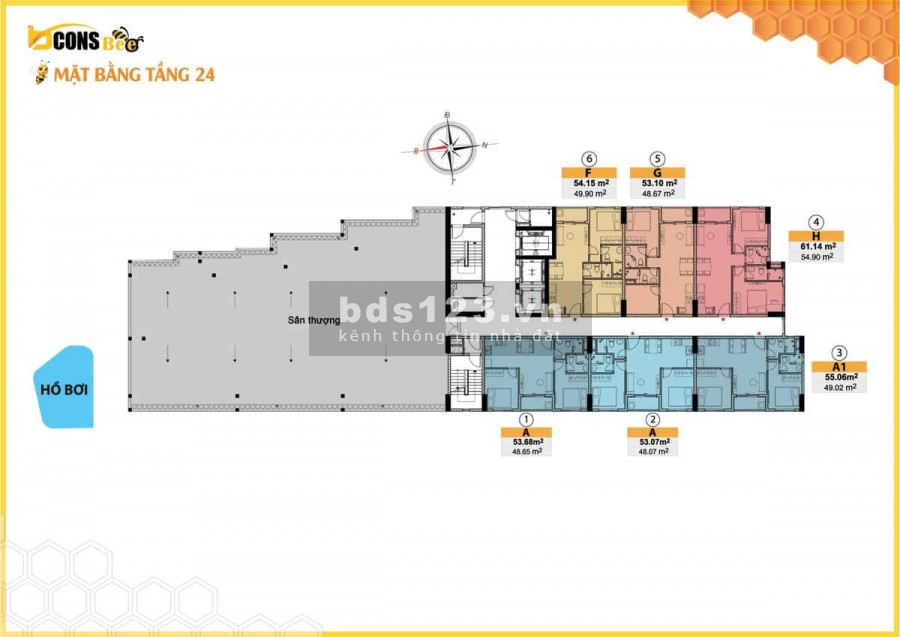 CĂN HỘ BCONS BEE DĨ AN SỞ HỮU NGAY CHỈ 500 TRIỆU/CĂN 2PN 2 WC, GIÁ GỐC CĐT, CHIẾT KHẤU NGAY 4%.
