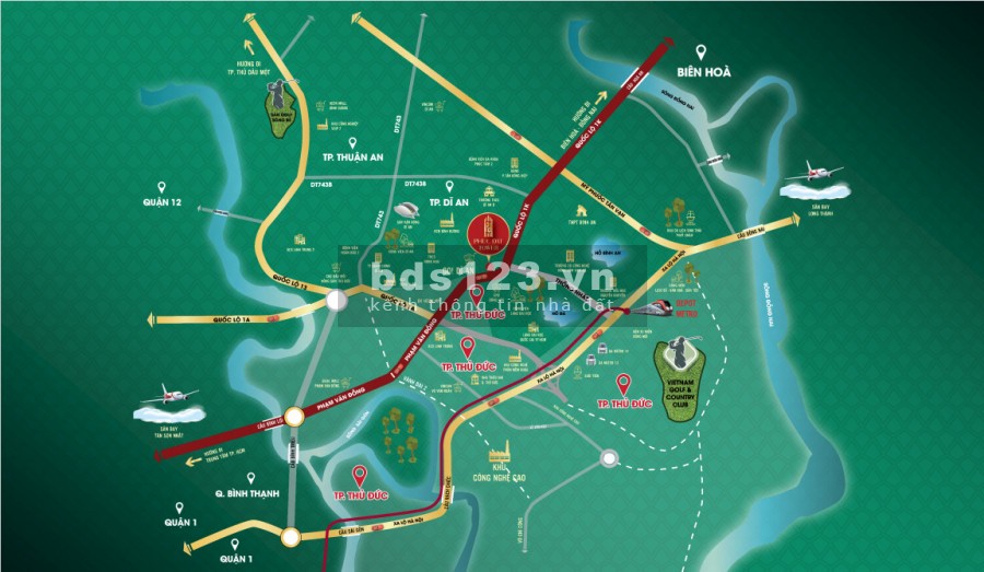 600tr bạn sẽ sở hữu ngay căn hộ có vị trí đắc địa mặt tiền Quốc Lộ 1K