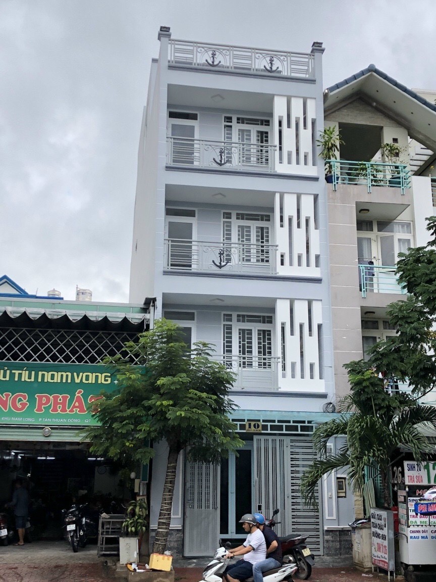 Bán nhà 4 lầu Căn hộ dịch vụ đường số 1 Nam Long Trần Trọng Cung,Quận 7
