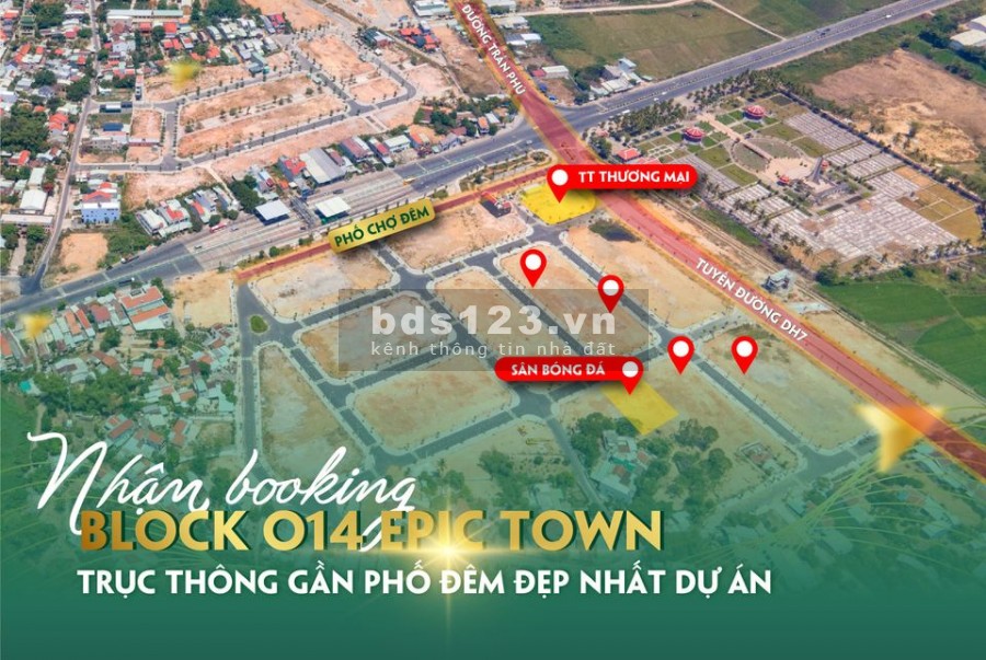Bán gấp lô đất ngay trung tâm Điện Thắng, kết nối trục Trần Phú nối dài xuống biển, giá sụp hầm