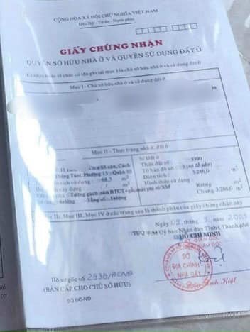 Chỉ 60 triệu 1m2 hẻm xe hơi 595 đường Cách Mạng Tháng Tám Quận 10