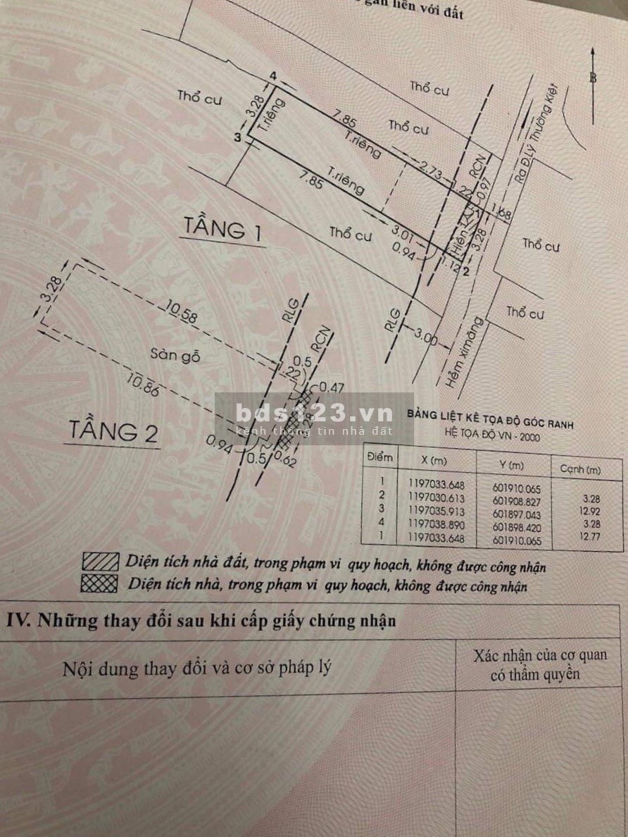 Chính chủ bán gấp nhà đẹp 3,3x12 1 trệt 1 lầu tại 69/28 Lý Thường Kiệt P4 Gò Vấp