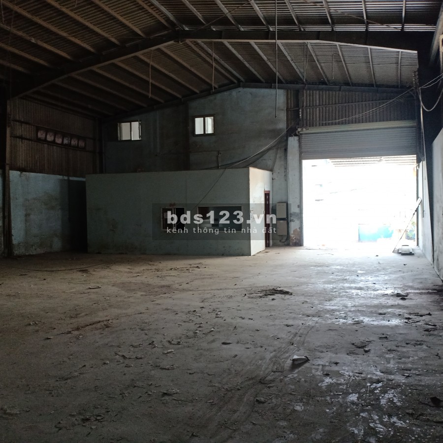 Kho, nhà xưởng cho thuê 1100m2 Thạnh Xuân Quận 12