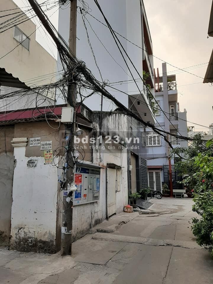 Nhà nát 3MT hẻm 4m Âu Cơ, p10, TB, 8x4.9m, 0938.764.277
