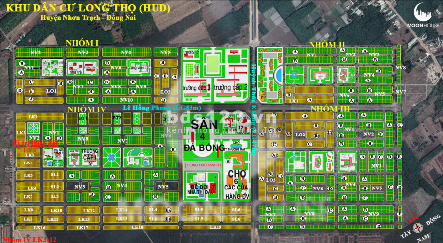 Bán đất Nhơn Trạch, gần đường D1, giá 20 triệu/m2, lh 0899567567