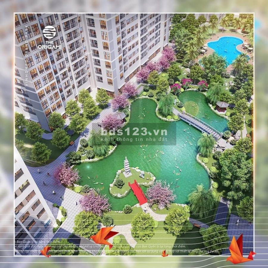 Thông tin chuẩn căn hộ VINHOME'S GRAND QUẬN 9 - PHÂN KHU THE ORIGAMI NHẬT BẢN CHỈ CẦN TT 15% NHẬN NHÀ VÀ ĐƯỢC TẶNG VOUCHER 200TR