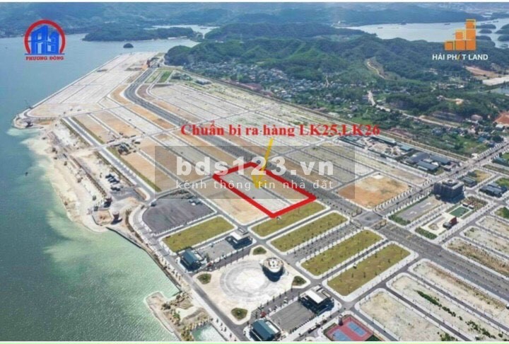 Nhận đặt chỗ dãy liền kề đẹp nhất DA Phương Đông Vân Đồn phía ngoài trục Đại Lộ 58m - LK 25-26