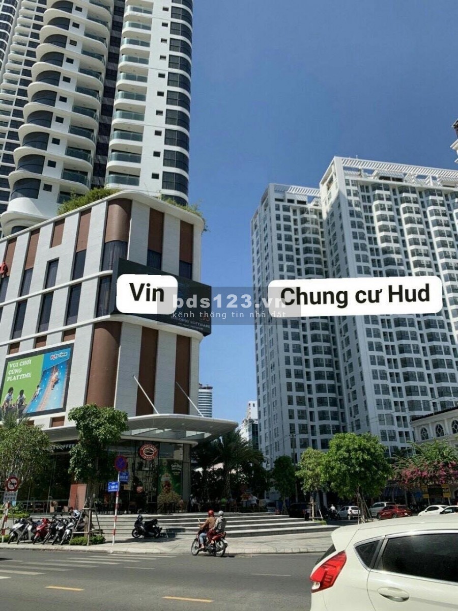 Bán căn hộ view biển, 2 phòng ngủ đông nam chung cư cao cấp Hud Building Nguyễn Thiện Thuật, Nha Trang giá tốt