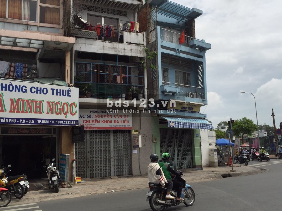 Cho thuê nhà nguyên căn MT đường Trần Phú, Quận 5