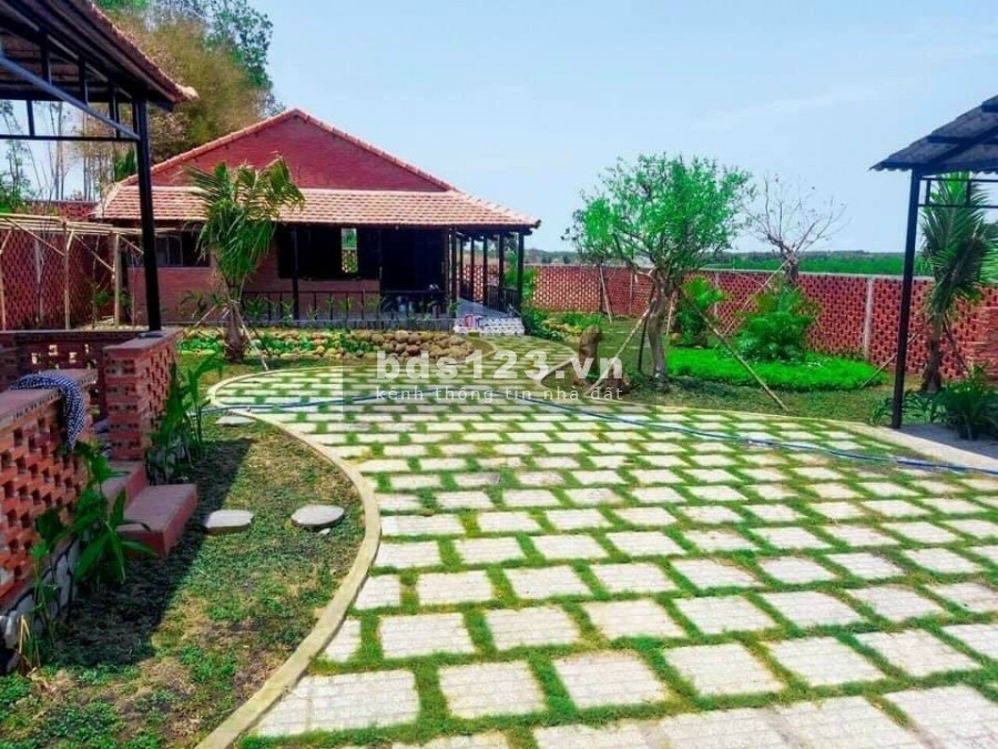 Chỉ 2 tỷ 5, sở hữu ngay nhà vườn nghỉ dưỡng củ chi 1000m2, shr.