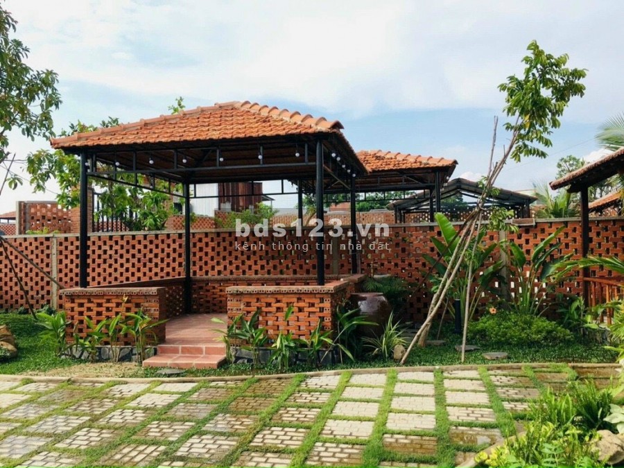 Chỉ 2 tỷ 5, sở hữu ngay nhà vườn nghỉ dưỡng củ chi 1000m2, shr.