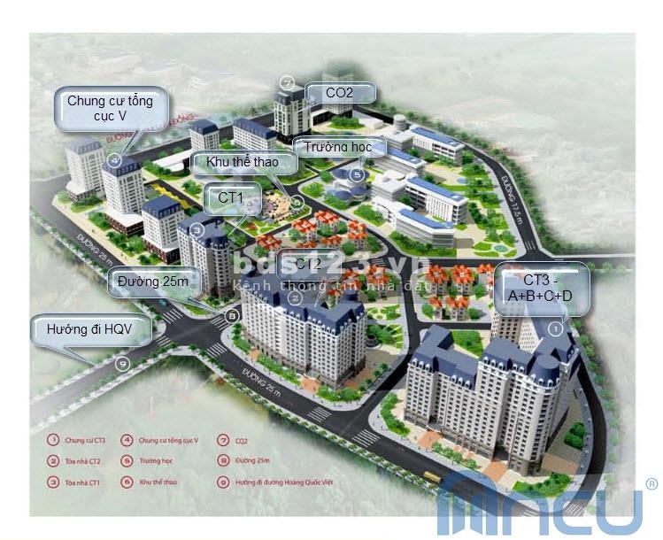 Cho thuê chung cư Hoàng Quốc Việt, Cầu Giấy từ 5 triệu/tháng nhận nhà ngay ( 15/50 căn)