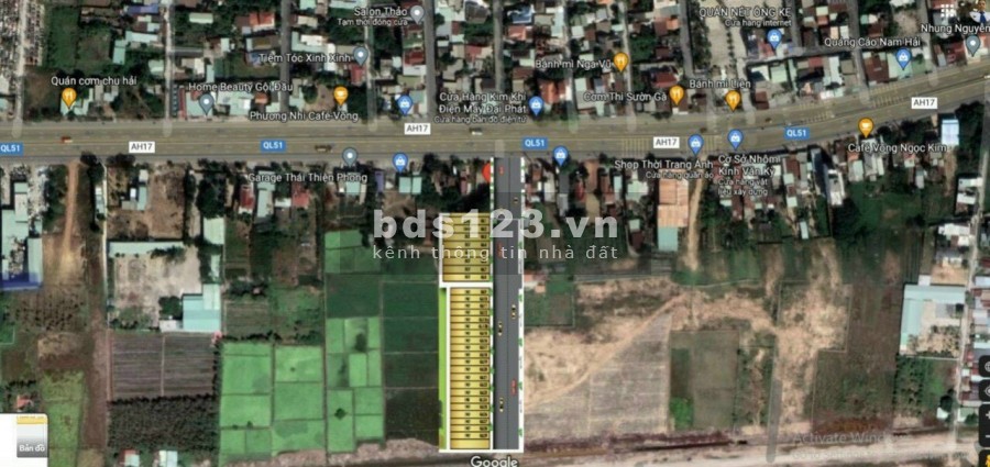 Cần bán lô đất 200m2 ngay Mt QL 51 tại X.Tân Hải Tx Phú Mỹ, giá chỉ 9tr9/m2. Lh 0393760544